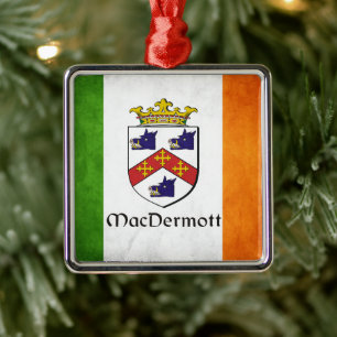 MacDermott Irish Julgransprydnad Metall