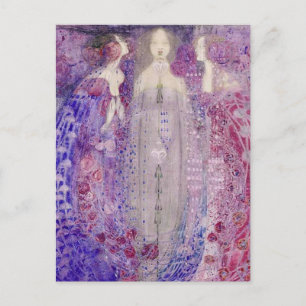 MacDonald Art nouveau de tre Parfym Vykort