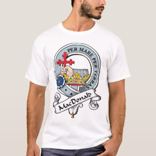 MacDonald av det Donald klanemblem Tee