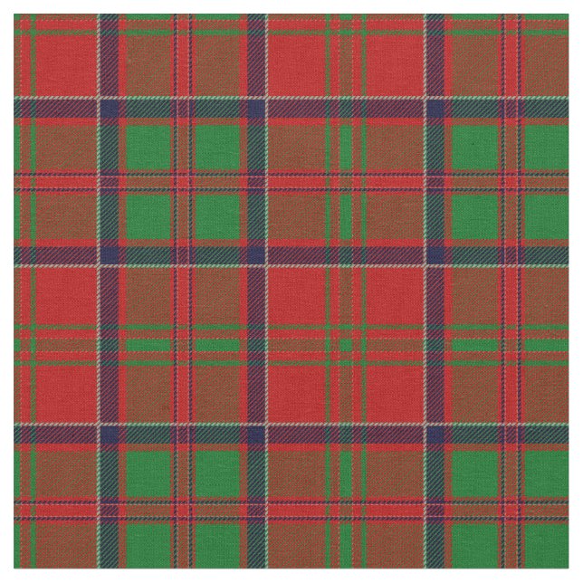 MacDonald av det Glencoe Tartantrycket Tyg (Närbild)