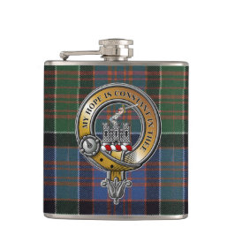 MacDonald Clanranald Tartan & Badge Fickplunta