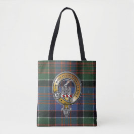 MacDonald Clanranald Tartan & Badge Tygkasse