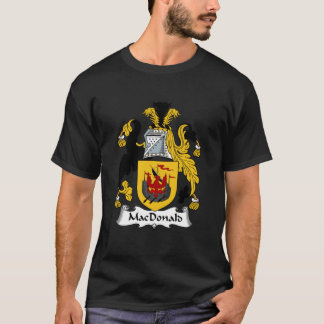 MacDonald Coat of Arms  MacDonald Family Crest Cla T Shirt