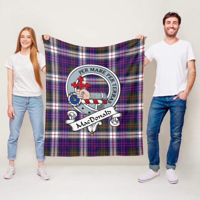 MacDonald Dress Modern makdonalds of Sleat Klan Ba Fleecefilt (På plats)