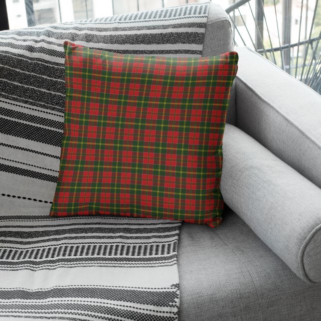MacDonald Kingsburgh Modern Scottish Tartan Kudde (Skapare uppladdad)
