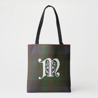 MacDonald Klan Tartan Monogram Tygkasse