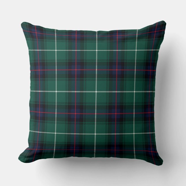 MacDonald of the Isles Tartan Play Mönster Kudde (Framsida)