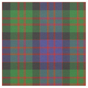 MacDonald Scottish Klan Tartan Plaid Mönster Tyg