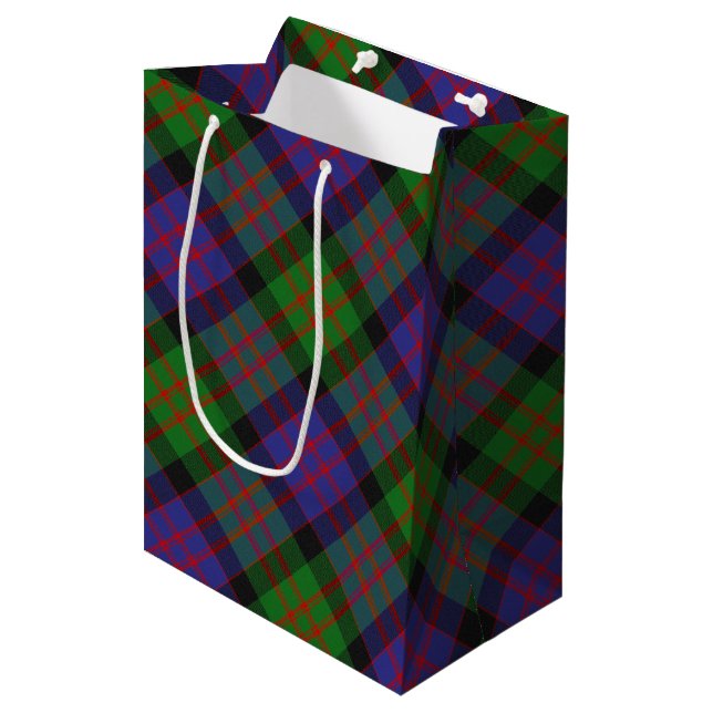 MacDonald Scottish Klan Tartan Play Mönster (Framsidan Vinklad)