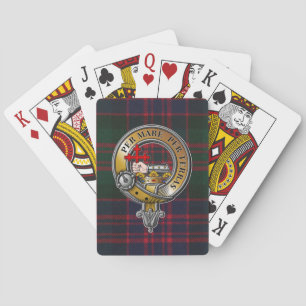 MacDonald Tartan & Badge Casinokort