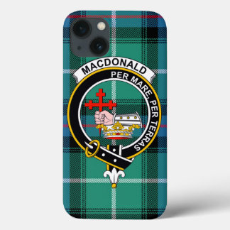 MacDonald Tartan, Badge & Crest Telefonfodral