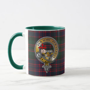 MacDonald Tartan & Badge Mugg