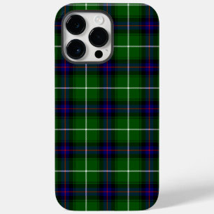 MacDonald tartan grönt blue plaid