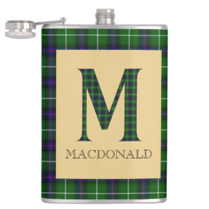 MacDonald Tartan Monogram M Fickplunta