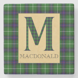 MacDonald Tartan Monogram M Stenunderlägg