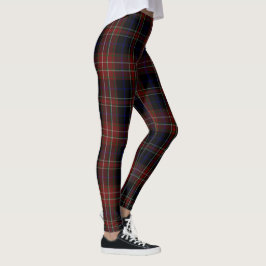 MacDonald Tartan Play Black Red Women's Leggings