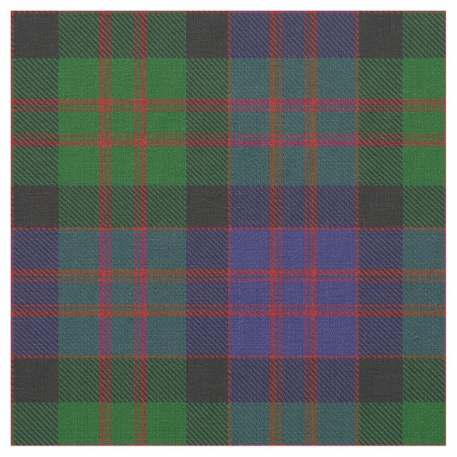 MacDonald Tartan Tyg (Närbild)