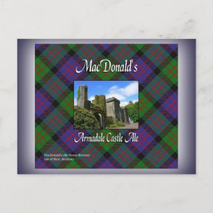 MacDonald's Armadale Castle Ale Vykort