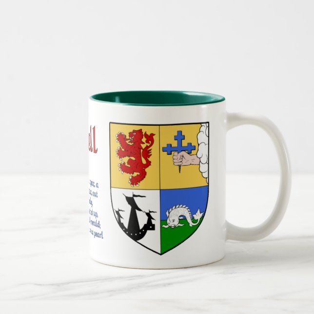MacDonnell Family Shield Mugg (Höger)
