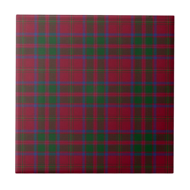MacDougall Clan Originaux Tartan Kakelplatta (Framsidan)