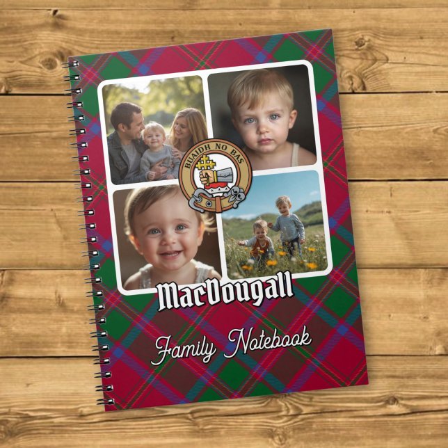 MacDougall Familj Foto Collage Anteckningsbok (Skapare uppladdad)