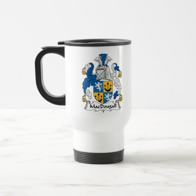 MacDougall familjvapensköld Resemugg (Vänster)