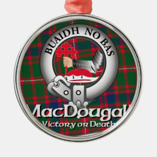 MacDougall klan Julgransprydnad Metall