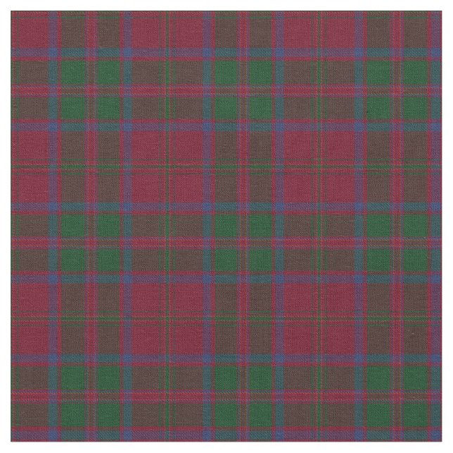 MacDougall-Klan Origineux Tartan Plaid Mönster Tyg (Närbild)