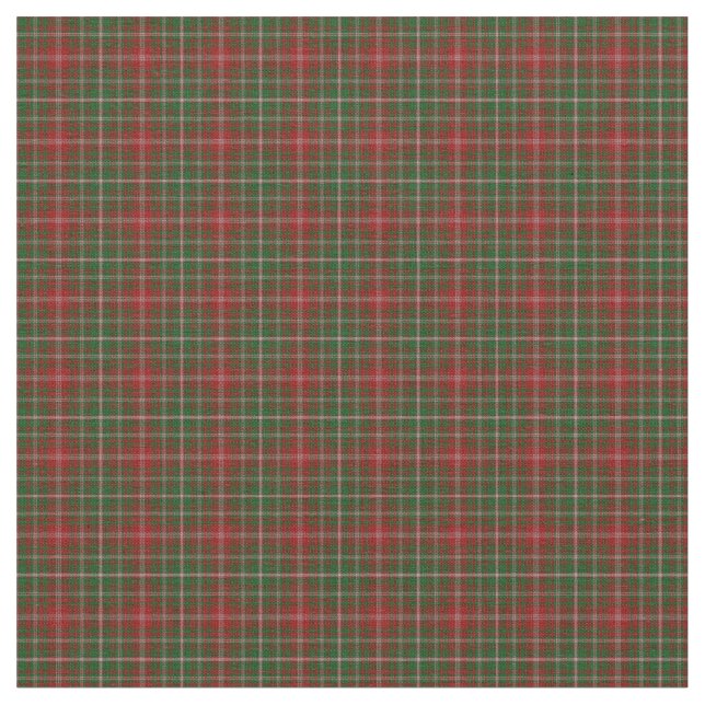 MacDougall Modern Klan Tartan Plaid Mönster Tyg (Närbild)