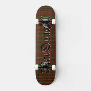 MacDougall Modern Klan Tartan Play Mönster Mini Skateboard Bräda 18,5 Cm