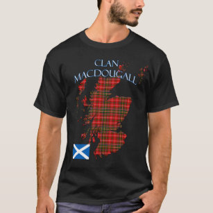 MacDougall Scottish Klan Tartan Scotland T Shirt