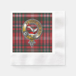 MacDougall Tartan & Badge Pappersservett