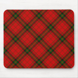 MacDougall tartan Red grönt plaid Musmatta