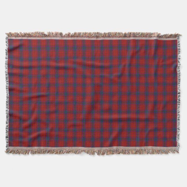 MacDougall Vestiarium Scoticum Röd Plaid Filt (Framsidan)