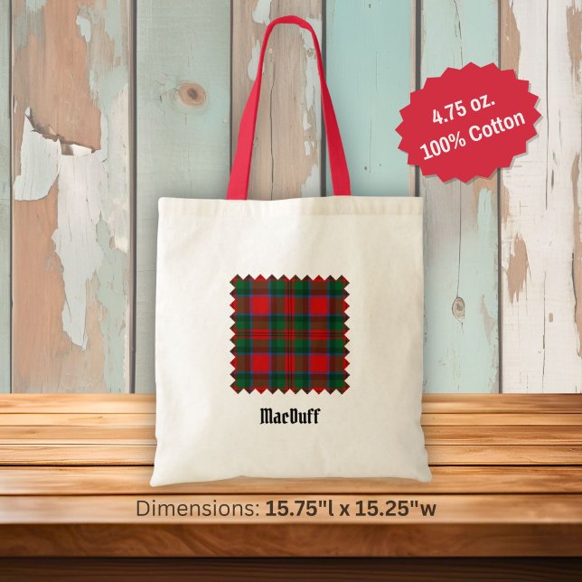 MacDuff Clan Tartan Tygkasse (Skapare uppladdad)