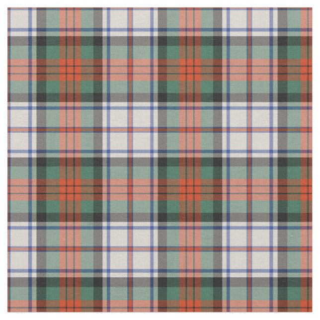 MacDuff Dress Ancient Tartan Tyg (Närbild)
