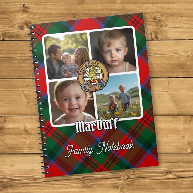 MacDuff Familjefotokollage Anteckningsbok (Skapare uppladdad)