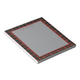 MacDuff jakt modern original skotsk tartan Anteckningsblock