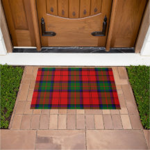 MacDuff Tartan Röd Grön Plaid