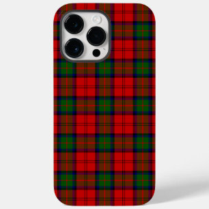 MacDuff-tartan röd grön rutig