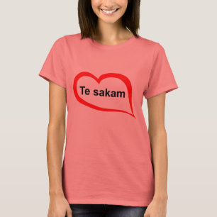 Macedonianen älskar jag dig t shirt