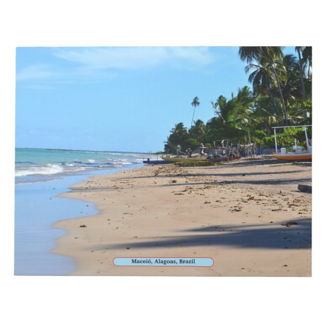 Maceió, Alagoas, Brasilien Anteckningsblock (Framsida)