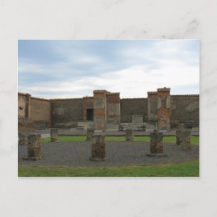Macellum (Marknader) i det antika Pompeji Vykort