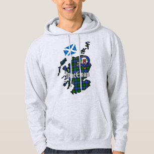 MacEwan Klan Badge Vuxen Hoodie