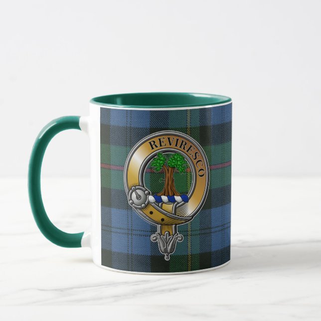 MacEwen Tartan & Badge Mugg (Vänster)