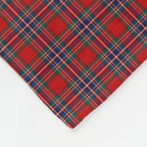MacFarlane Klan Red och Royal Blue Tartan