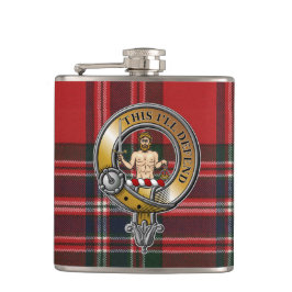 MacFarlane Tartan & Badge Fickplunta