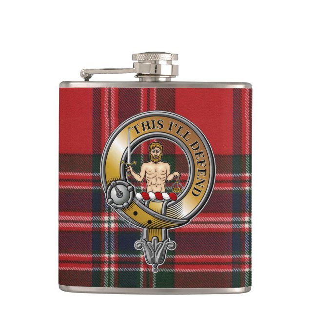 MacFarlane Tartan & Badge Fickplunta (Framsidan)