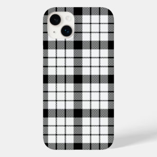 MacFarlane tartan svartvit plaid