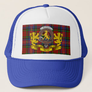 Macferson Scottish Tartan & Badge Truckerkeps